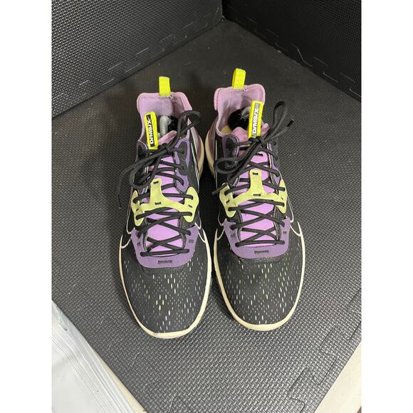 Nike React Vision Gravity Dimsix Shoes Mens 11 Black Purple Sneaker CD4373-002‎ main image 4